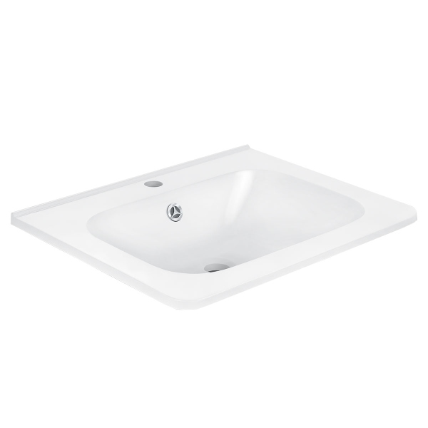 Раковина Vincea, VCB-2VP600W, цвет белый