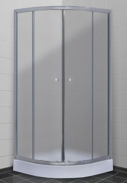 Душевой уголок Timo TL-8001 Fabric Glass с поддоном