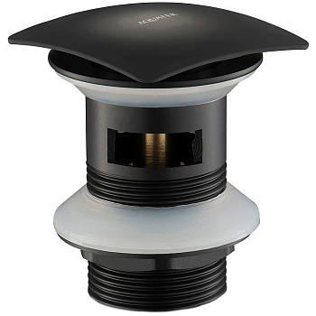 Донный клапан Aquatek AQ6004MB click-clack Черный матовый Донный клапан Aquatek AQ6004MB click-clack Черный матовый