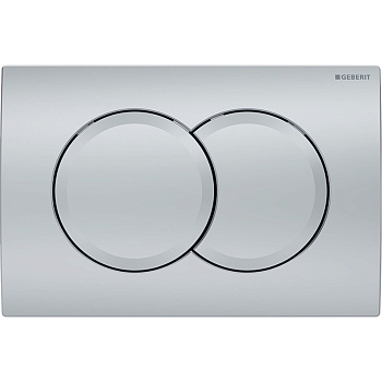115.107.46.1 Смывная клавиша Geberit Delta01, для двойного смыва: Матовый хром