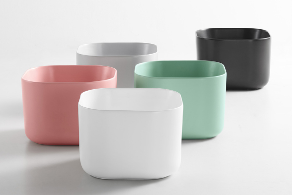 Раковина накладная ABBER Rechteck AC2222 белая