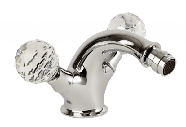 ATLANTIS-BS1-01-Sw/M Смеситель на биде с донным клапаном, исполнение хром, ручки Sw/M