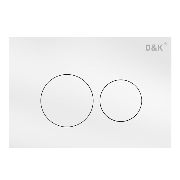 Клавиша смыва D&K Bayern DB1529016.2, белый