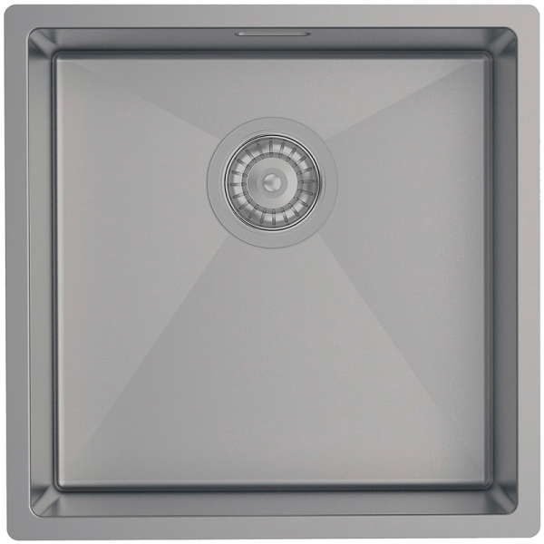 Кухонная мойка Iddis Edifice, графит, 440x440 (EDI44G0i77)