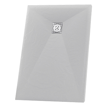 Душевой поддон прямоугольный RGW ST-Co Бетон, 16152012-10, 100*120*2,5