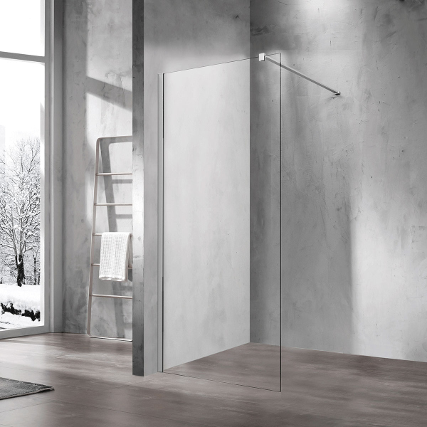 Душевая перегородка Vincea Walk-In VSW-1H600CL, 600*2000, хром, стекло прозрачное