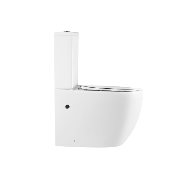 Унитаз-компакт Vincea Evo VT2-34 безободковый, белый, Geberit, ультратонкое сиденье soft-close