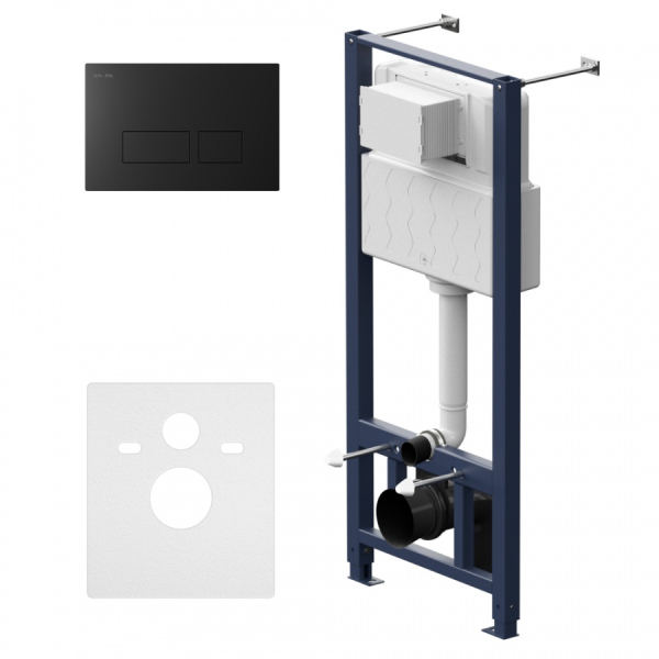 Инсталляция для подвесного унитаза с пневматической клавишей Pro S AM.PM Pro, I012704.7038