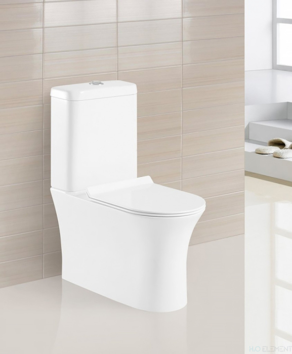 Унитаз-компакт BelBagno Ancona безободковый (готовый набор)