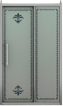 Душевая дверь в нишу Cezares Retro scorrevole BF1 120 PP Cr