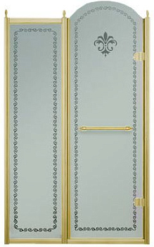 Душевая дверь в нишу Cezares Retro-B-11-100-PP-G-R