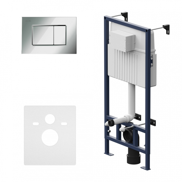 Инсталляция для подвесного унитаза с клавишей AM.PM ProC, I012707.0251