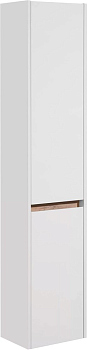 Шкаф - колонна Акватон Нортон белая левая 1A249403NT01L