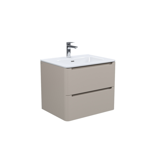 Тумба с раковиной, подвесная, 60 см, капучино, Edifice, IDDIS (EDI60C0i95K)