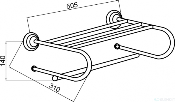 Полка Boheme Brillante 10449