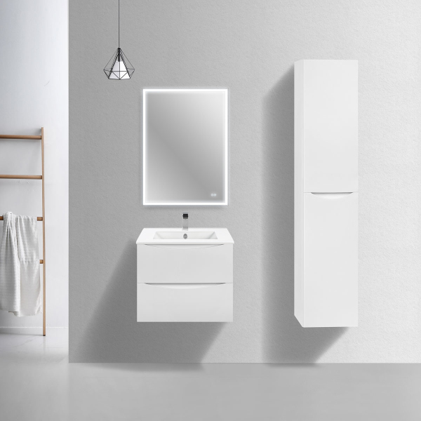 Тумба без раковины Vincea Mia Slim 600 подвесная, G.White, VMC-2MC600S1GW Тумба без раковины Vincea Mia Slim 600 подвесная, G.White, VMC-2MC600S1GW