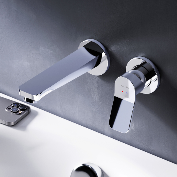 Смеситель для раковины, монтируемый в стену AM.PM X-Joy, F85A72600