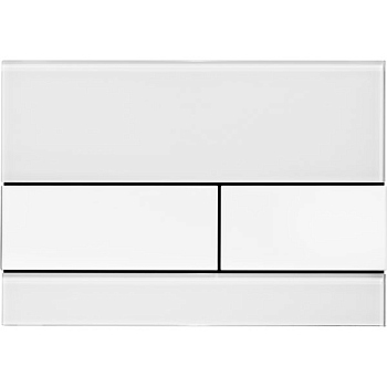 Стеклянная Клавиша смыва унитаза TECE для системы с двойным смывом, 9240800