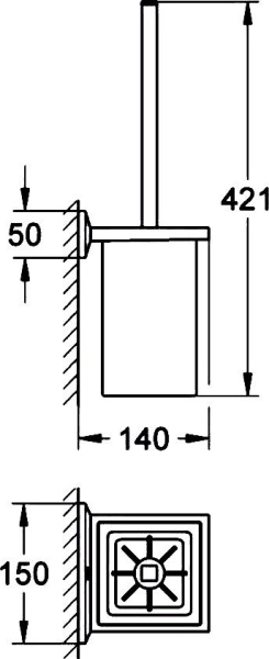 Ершик Grohe Allure Brilliant 40500000