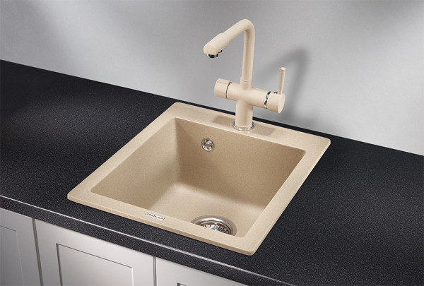 Кухонная мойка GRANULA (4201, ПЕСОК)