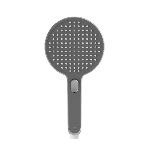 Лейка для душа, круглая, хром с серым, Esper, IDDIS (ESP3FGRi18)