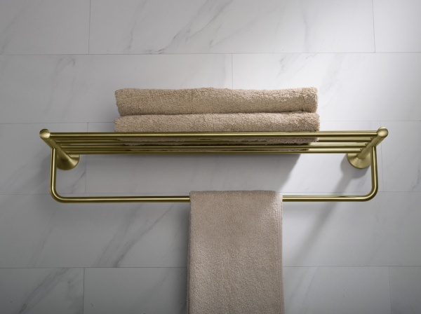 Полка для полотенец Timo золото матовое Saona (13058/17)