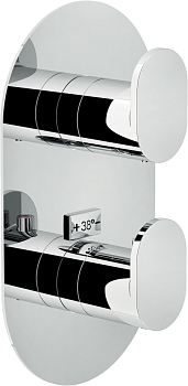 UP94102CR UP термостатический смеситель для ванны (внешняя часть)