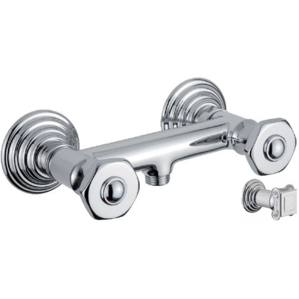 APHRODITE-DS-01-O Смеситель для душа, исполнение хром, ручки Куб APHRODITE-DS-01-O Смеситель для душа, исполнение хром, ручки Куб