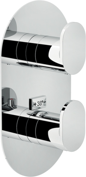 UP94102CR UP термостатический смеситель для ванны (внешняя часть)