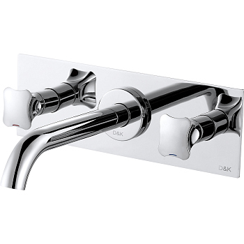 Смеситель для раковины встраиваемый D&K Hessen Grimm (DA1384401)