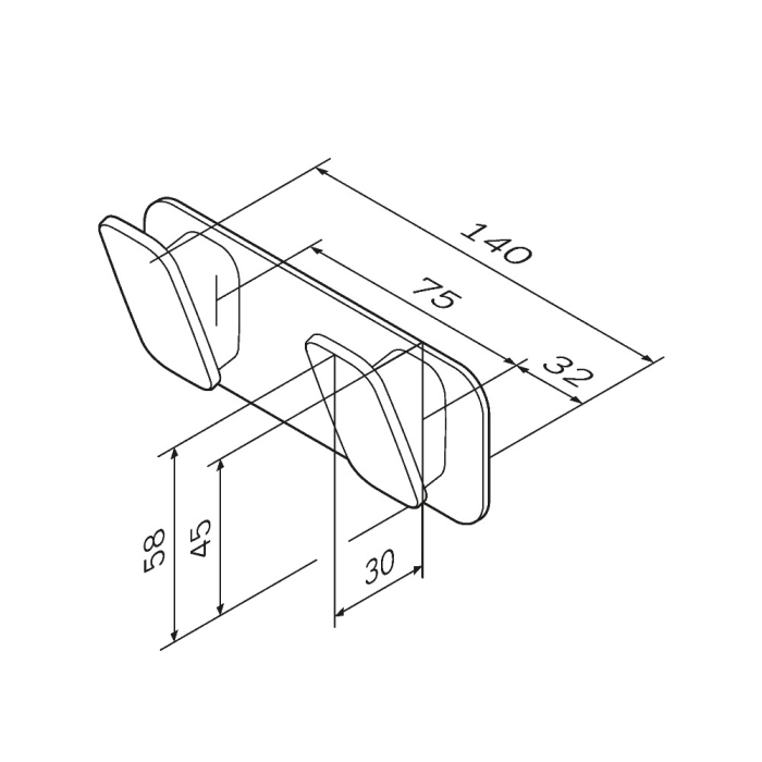 Крючок AM.PM Inspire V2.0 A50A35600