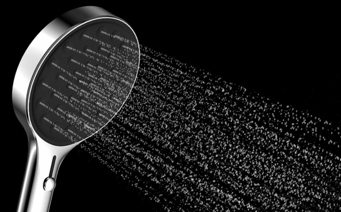 Ручной душ с шлангом Vincea Inspire VSHN-3I2HGM, вороненая сталь