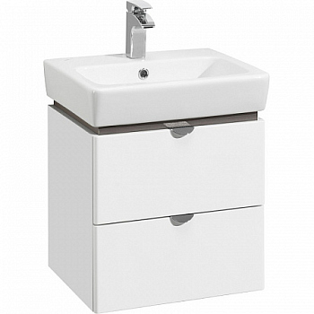 Тумба под раковину Акватон Скай PRO 60 белый глянец 1A238201SY010