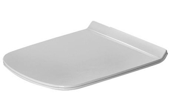 Сиденье с мех.плав.закр. белое с крепл. Duravit T DURASTYLE 0060590000