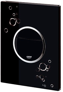 Кнопка смыва Grohe Nova Cosmopolitan 38847KI0 черный с белым