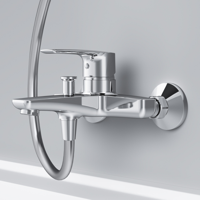 Смеситель AM.PM Gem F90A10000 для ванны с душем