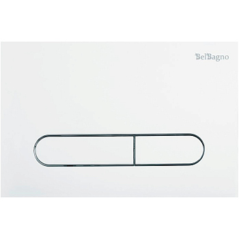 Кнопка смыва BelBagno PROSPERO, цвет-белый, BB004-PR-BIANCO