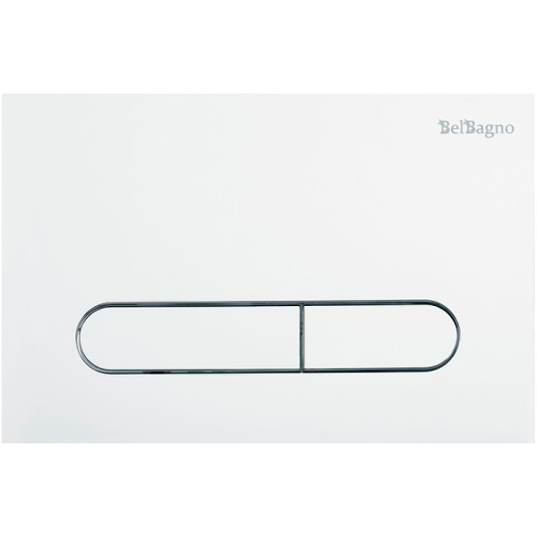 Кнопка смыва BelBagno PROSPERO, цвет-белый, BB004-PR-BIANCO