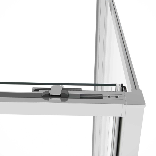 Душевой уголок Vincea Slim Soft VSR-1SS9015CL, 1500*900, хром, стекло прозрачное