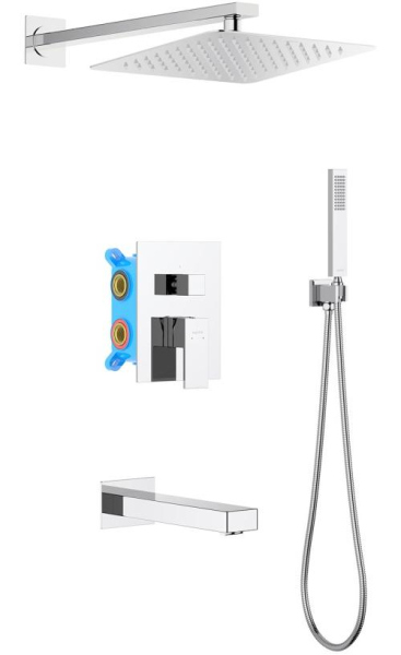 Душевая система Aquatek Либра AQ1673CR Хром