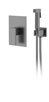 Смеситель для душа D&K с гигиеническим душем встраиваемый серый графит Bayern.Liszt (DA1515006) Смеситель для душа D&K с гигиеническим душем встраиваемый серый графит Bayern.Liszt (DA1515006)