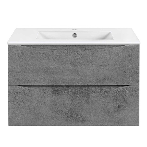 Тумба без раковины Vincea Mia Slim 800 подвесная, Beton, VMC-2MC800S1BT Тумба без раковины Vincea Mia Slim 800 подвесная, Beton, VMC-2MC800S1BT