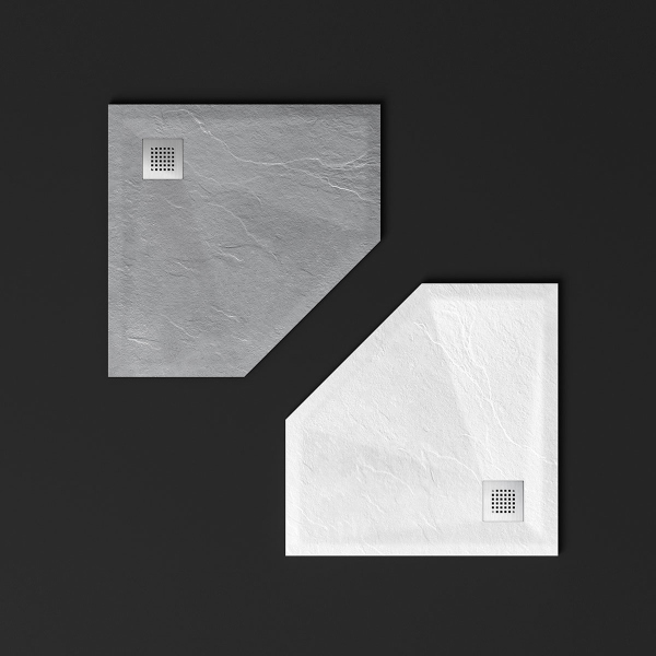 Поддон для душа Vincea из искусственного камня VST-4SP1010W, 1000*1000*25, белый матовый