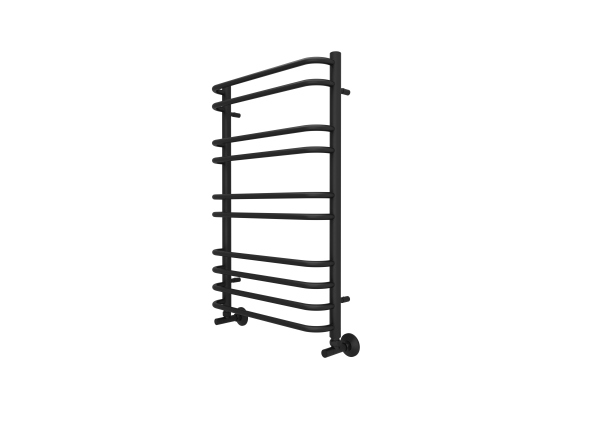 Полотенцесушитель водяной Aquatek (Акватек) Пандора П10 500х800 мм, черный, AQ RRС1080BL