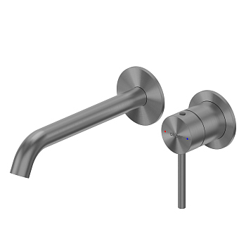 Смеситель ABBER Wasser Kreis 316 AF8112BGG-M для раковины скрытого монтажа, сталь брашированная