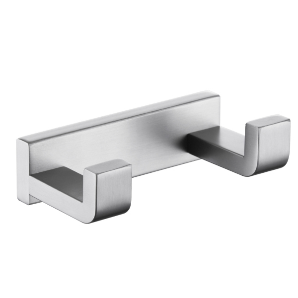 Крючок двойной ABBER Westen AA1750SP сатин