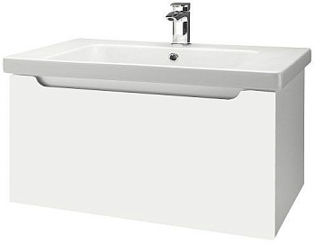 Тумба под раковину Dreja Color 23365 белый глянец