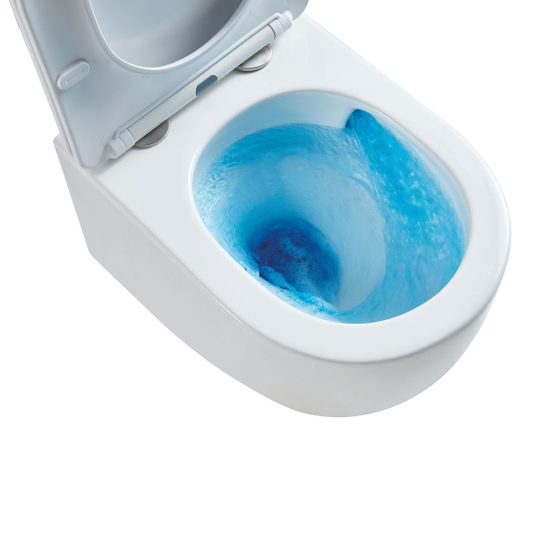 Унитаз подвесной Vincea Tornado Globo VT1-52T безободковый, цвет белый, soft-close сиденье