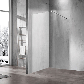 Душевая перегородка Vincea Walk-In VSW-1H700CL, 700*2000, хром, стекло прозрачное Душевая перегородка Vincea Walk-In VSW-1H700CL, 700*2000, хром, стекло прозрачное