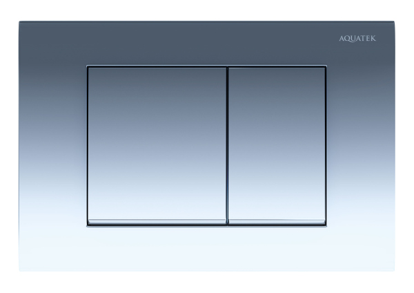 KDI-0000010 (001B) Панель смыва Хром глянец (клавиши квадрат)